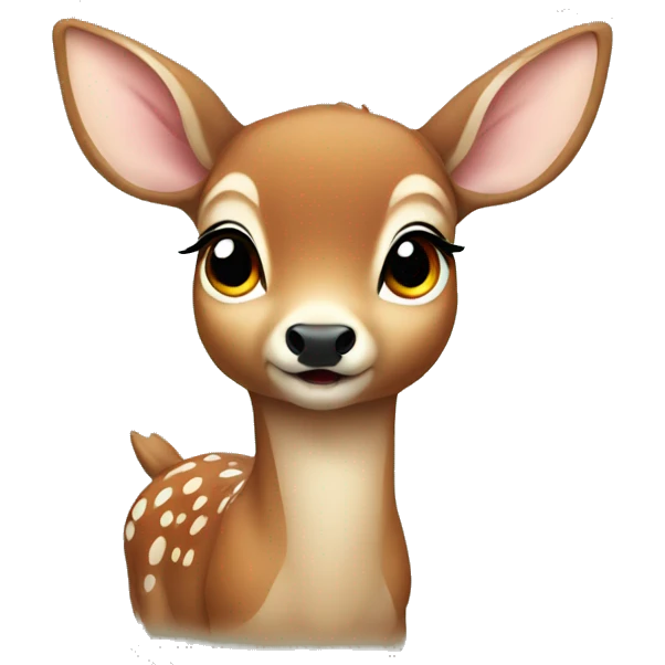 a baby deer emoji