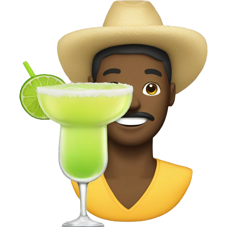A big margarita emoji