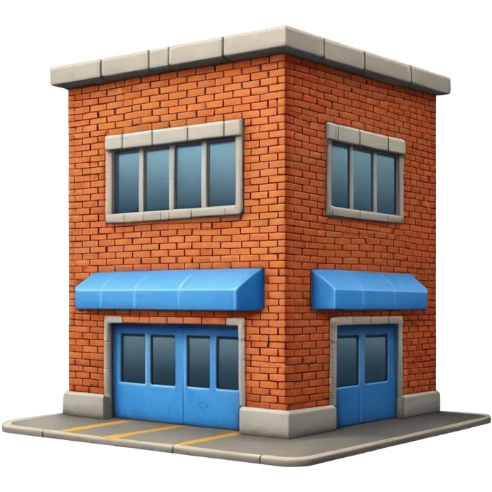 goods delivery point building emoji