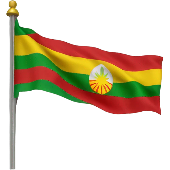 flag of kurdistan emoji