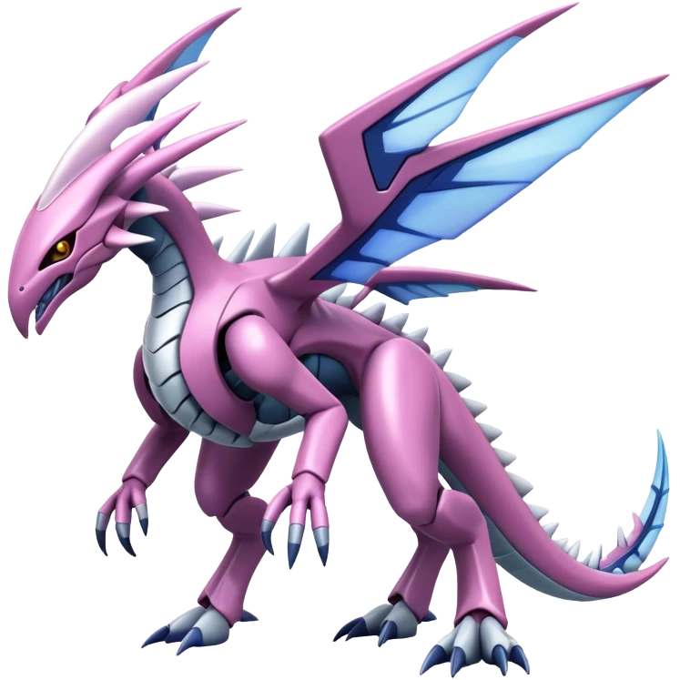  Cool Edgy Shiny Godly Ethereal Digimon-Genesect-Palkia-Dialga-hybrid full body emoji