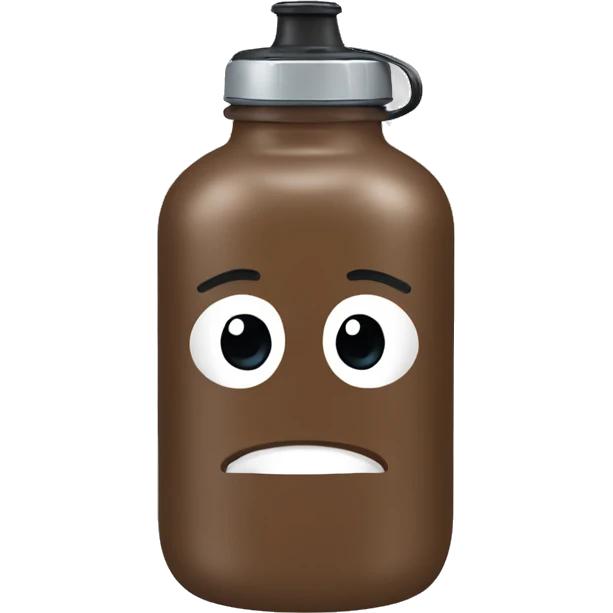 a water bottle emoji
