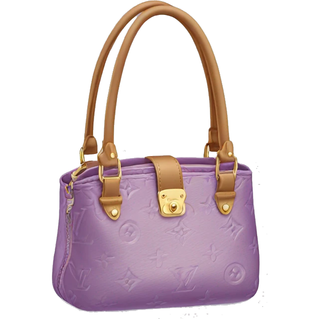 Light Purple Louis Vuitton Purse emoji