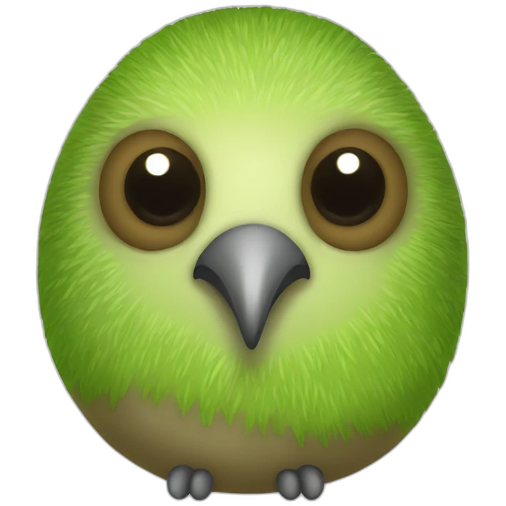 cute kiwi bird emoji