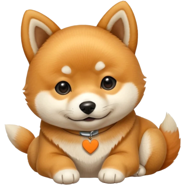 Crea un cagnolino un aski che mostra un cartello con scritto Buonanotte 😘 emoji