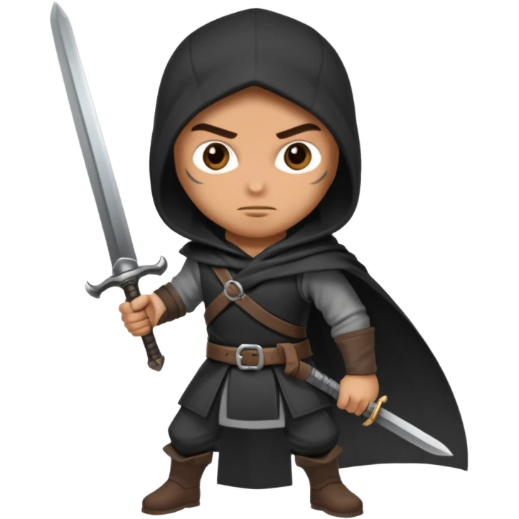 assasin with sword emoji