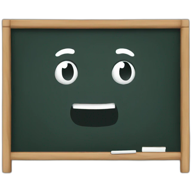 blackboard emoji