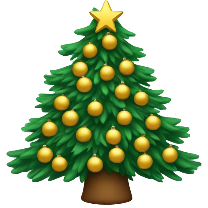 Christmas tree emoji