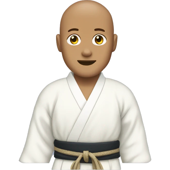 A white men in kimono for jjb emoji