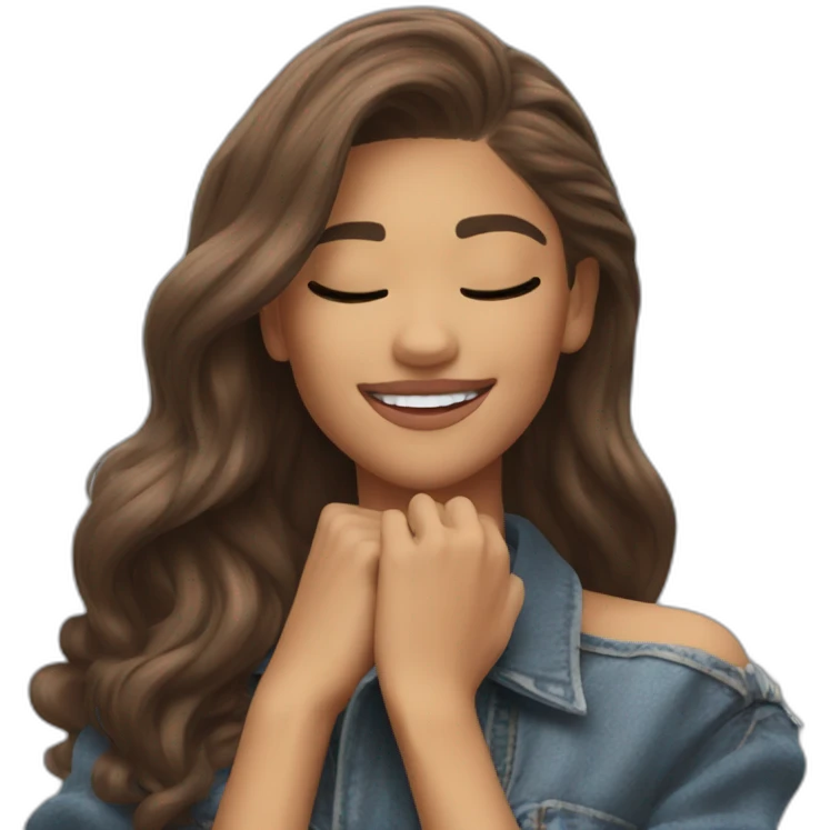 Zendaya pose emoji