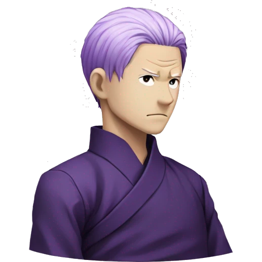 Satoru Gojo (jujutsu kaisen) hollow purple emoji