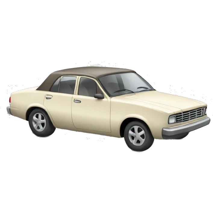 voiture choqué emoji