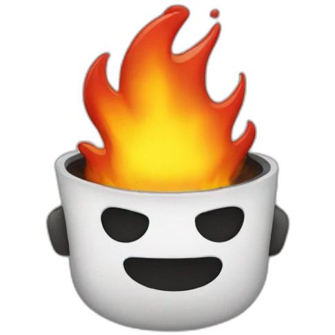 buzzy fire emoji