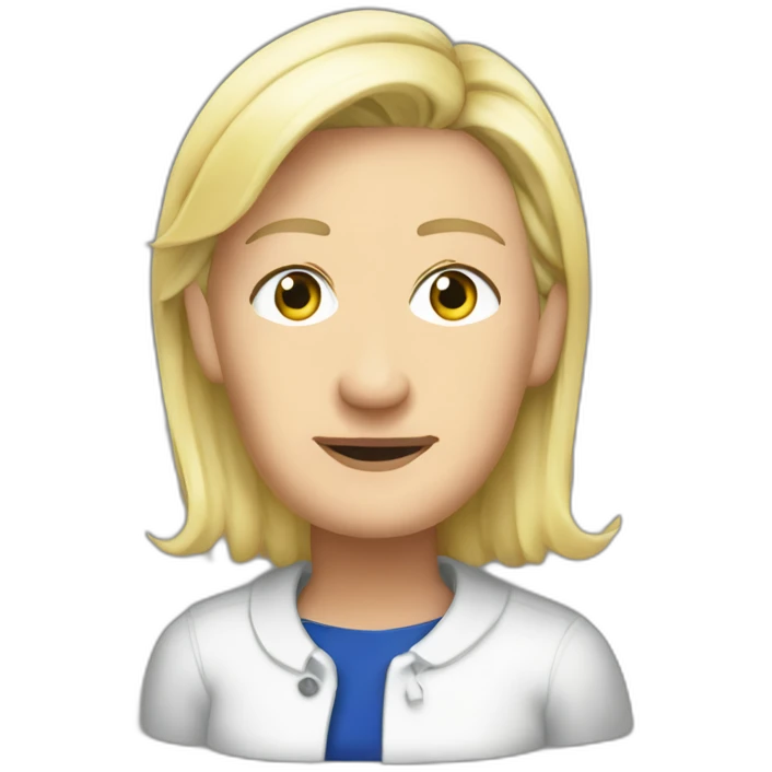 Melanchon le pen emoji