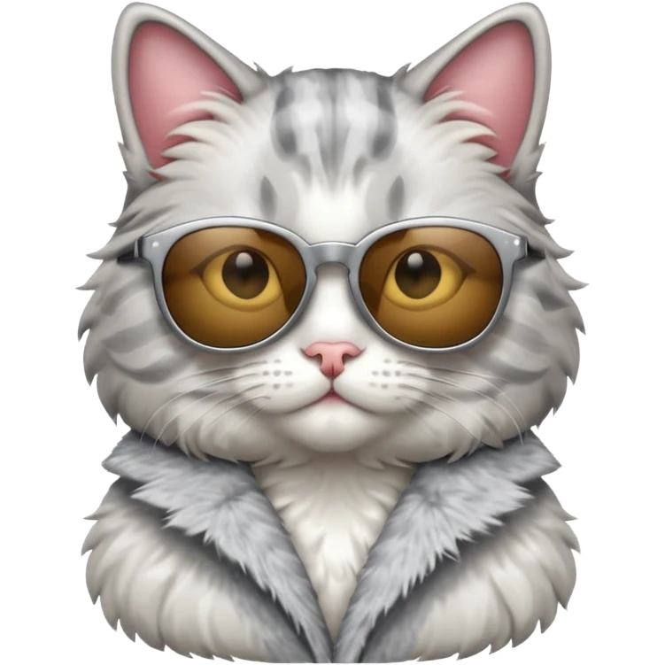 Cat wearing sunglasses emoji