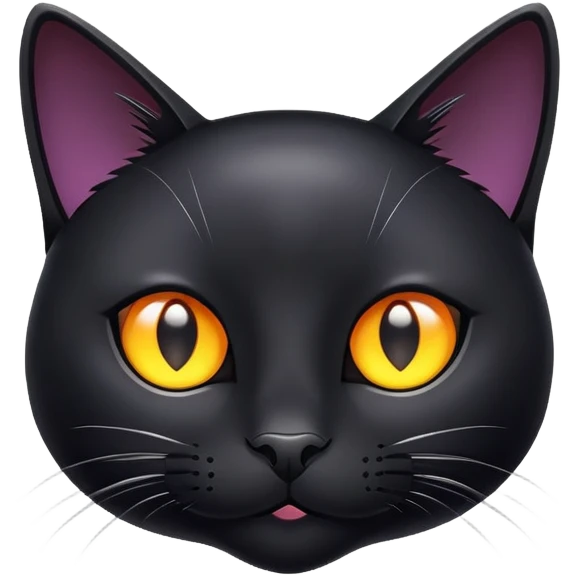 Black cat  emoji