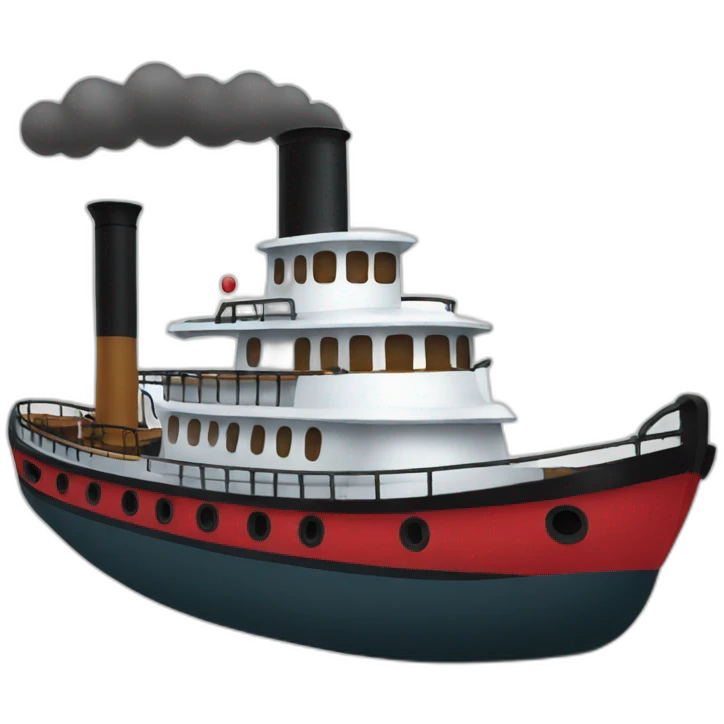 Steamboat emoji