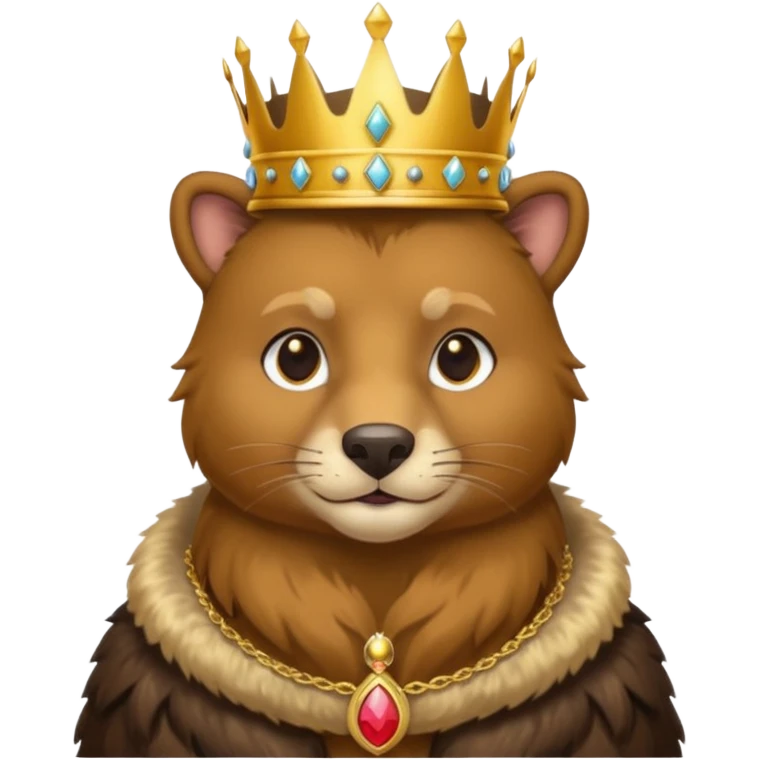animal with crown  emoji