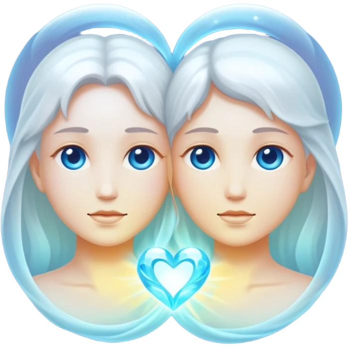 Two souls bound together etetnal emoji