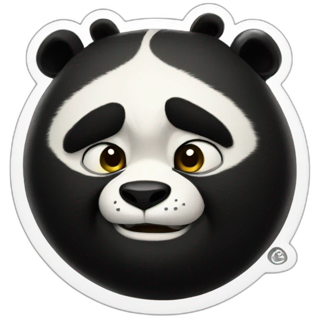Kung fu panda emoji