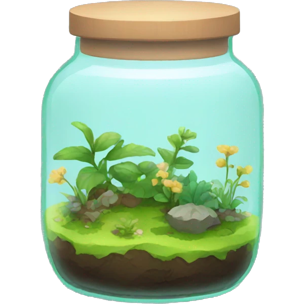 terrarium jar emoji