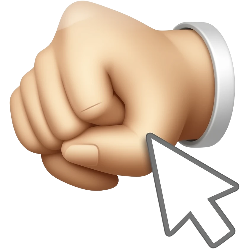 hand icon clicking icon "永旺德州" emoji