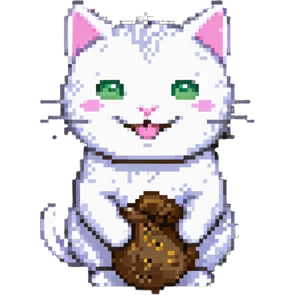 happy poop cat emoji