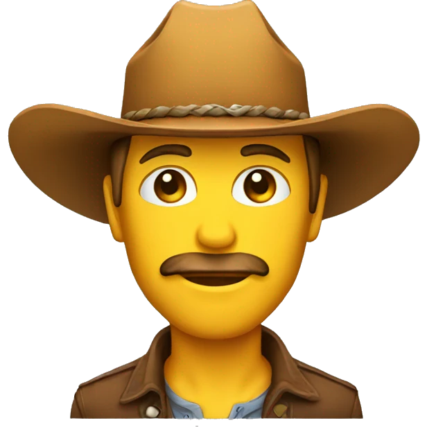 git merge with cowboy hat emoji
