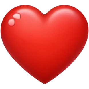 a red heart with J+C in it emoji
