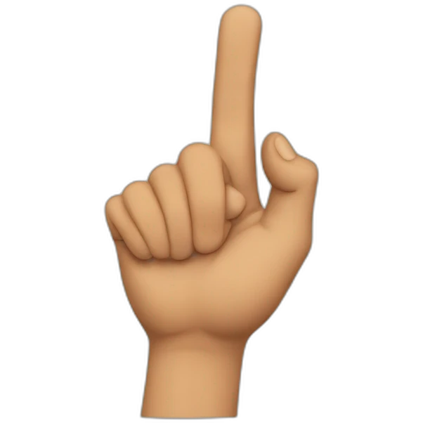 pointing to yourself emoji