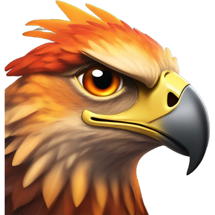 Fire hawk  emoji