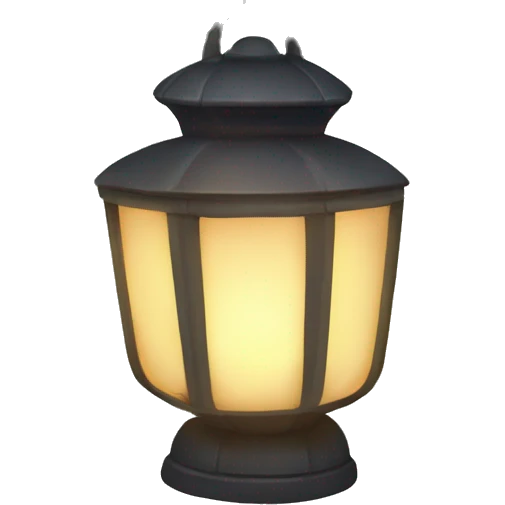 Lantern with vines growing on it emoji