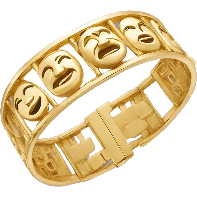 hawaiian heritage gold bracelet emoji