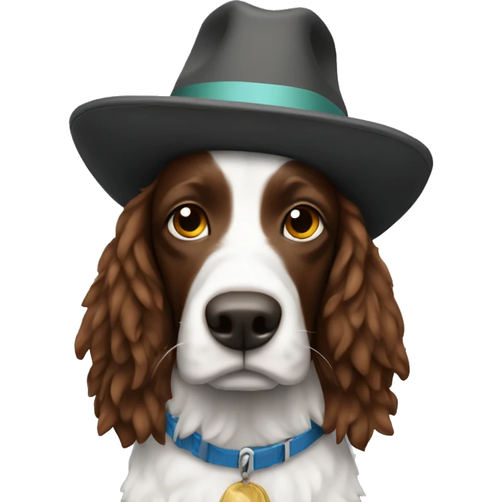 springer with hat emoji