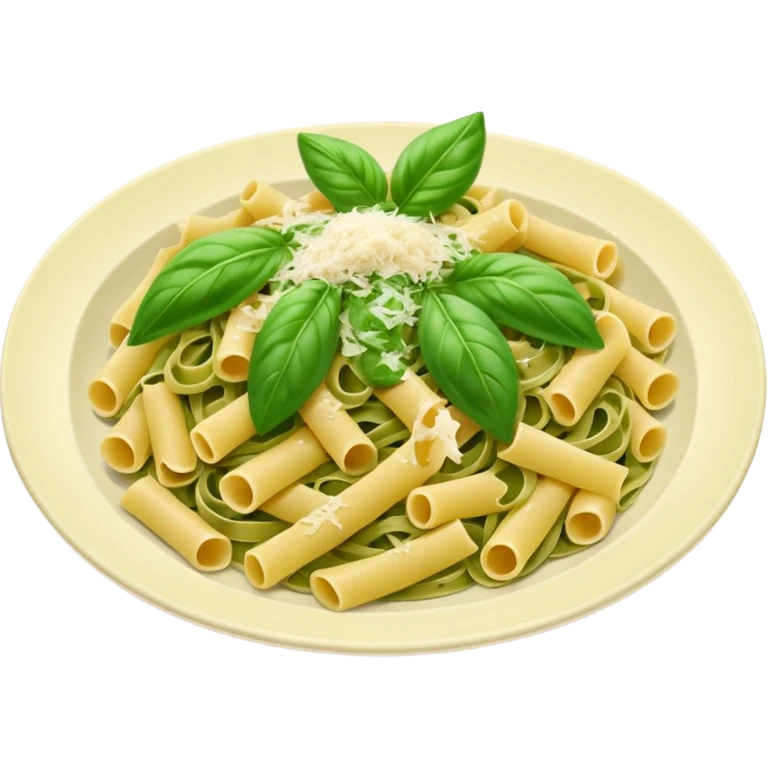 Pesto pasta emoji