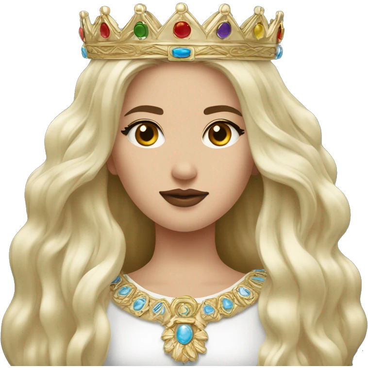 Un jolie sacrée de Birmanie avec une couronne  emoji