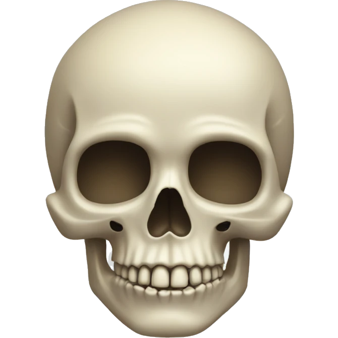 skull focus emoji