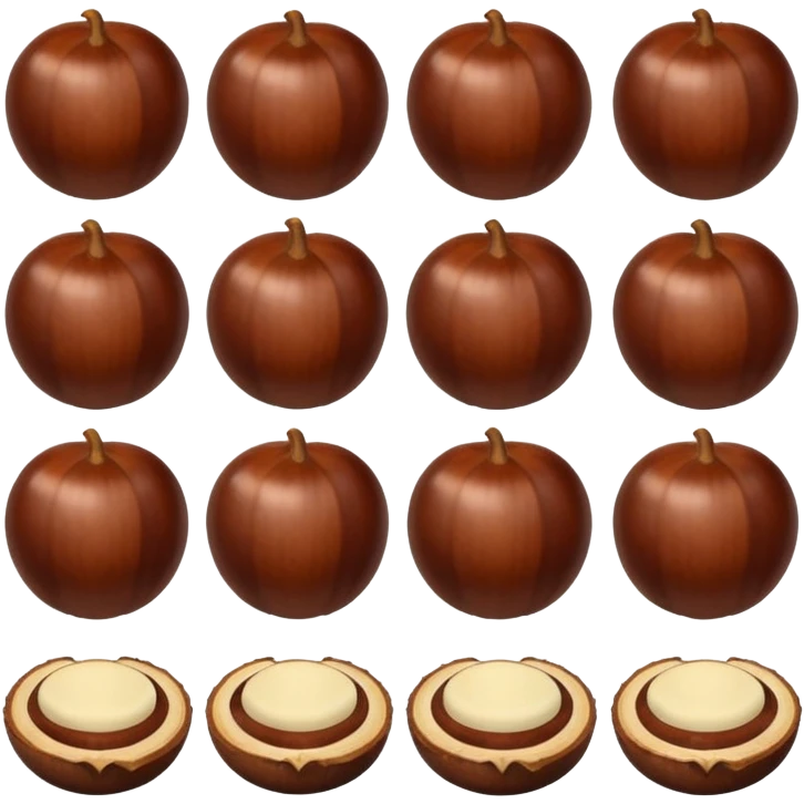 chestnut emoji