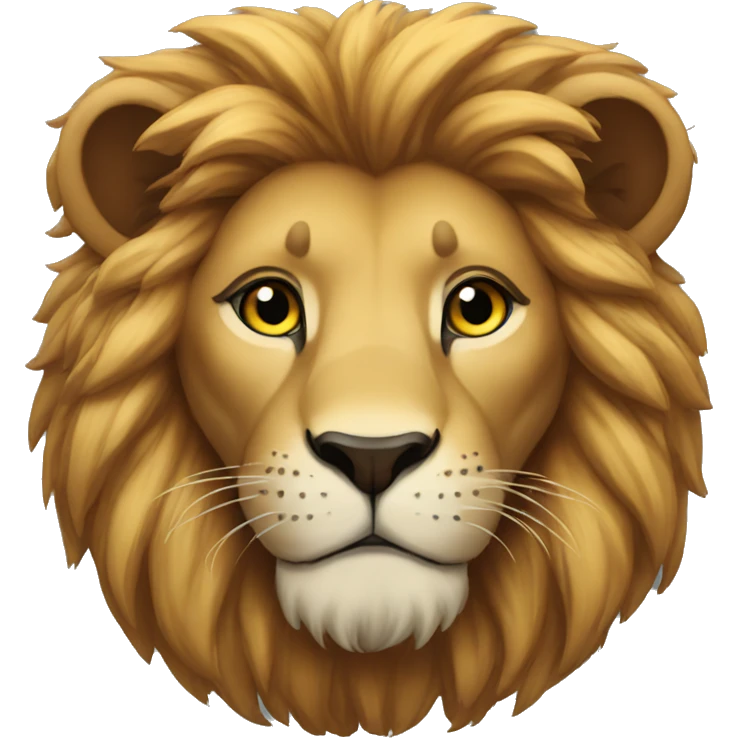 Lion love emoji