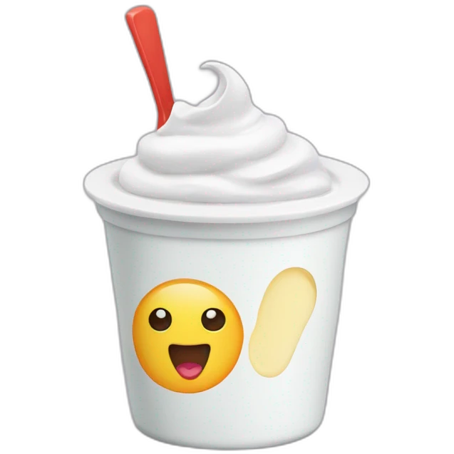 Yogurt emoji