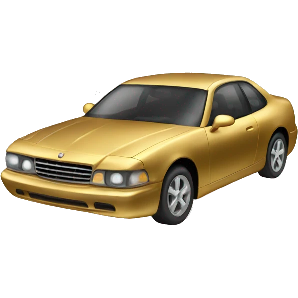 gold car emoji