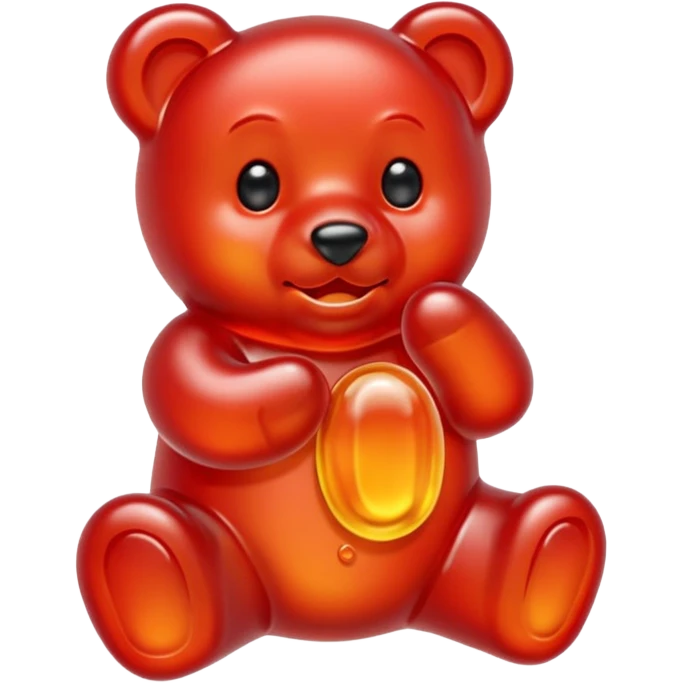 red Gummy Bears emoji