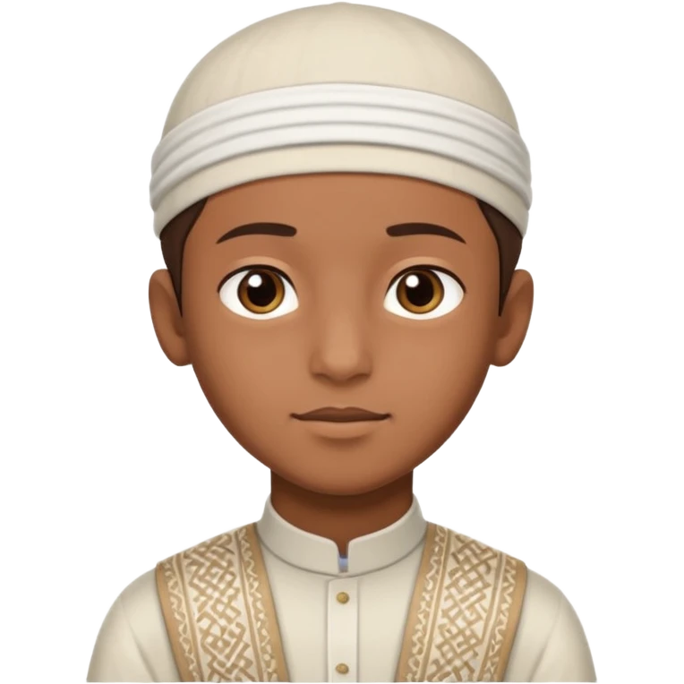Erkek musluman cocuk emoji