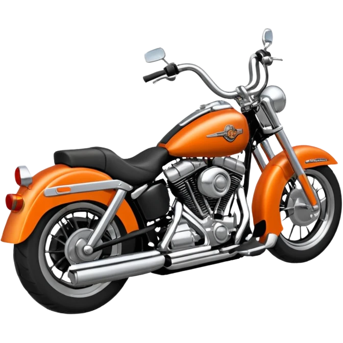 Hola, me gustaría crear un emoji de una moto Harley Davinson classic emoji