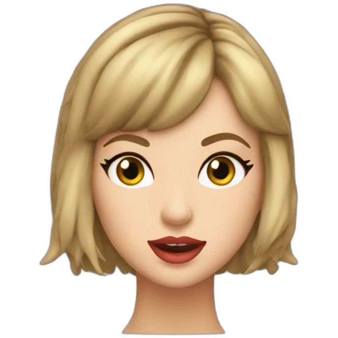 taylor-swift-bj-face emoji