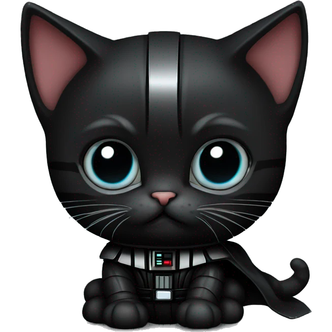 darth vader kitten  emoji