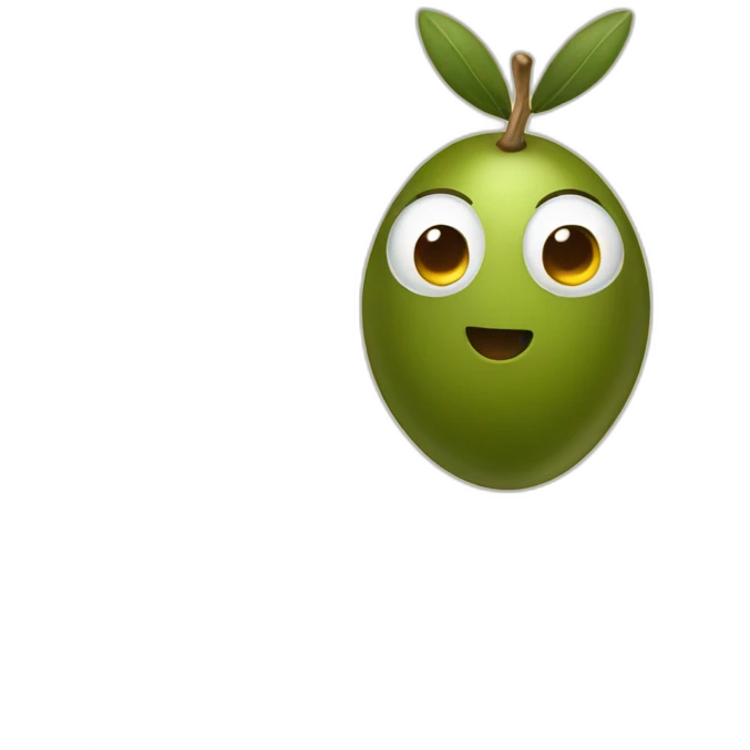 olive in love emoji