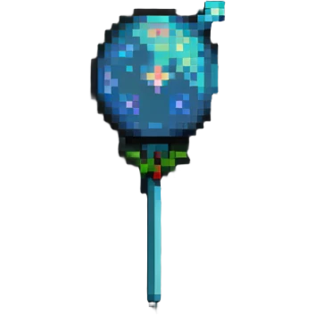 Pixel art clicker game icon with cursor emoji