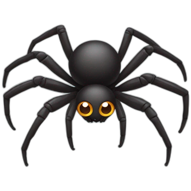 a spider emoji