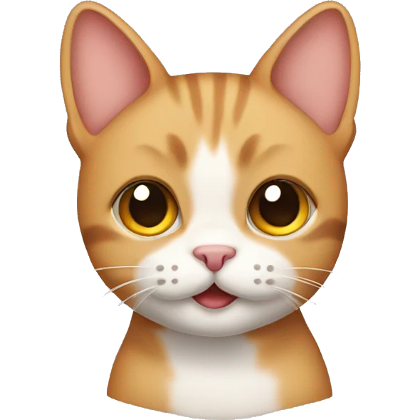 A cute cat emoji emoji